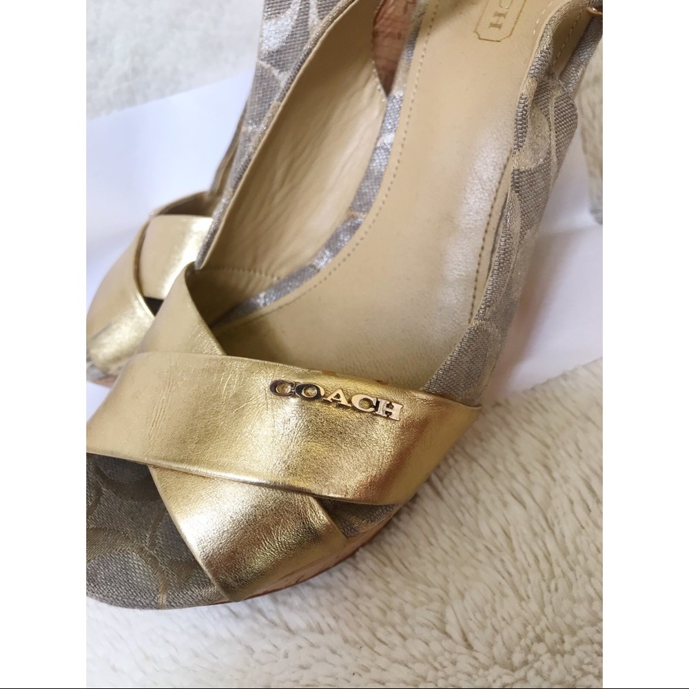 Coach Wedges - Picture 4 of 6